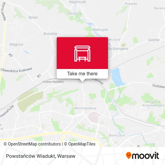 Powstańców Wiadukt map