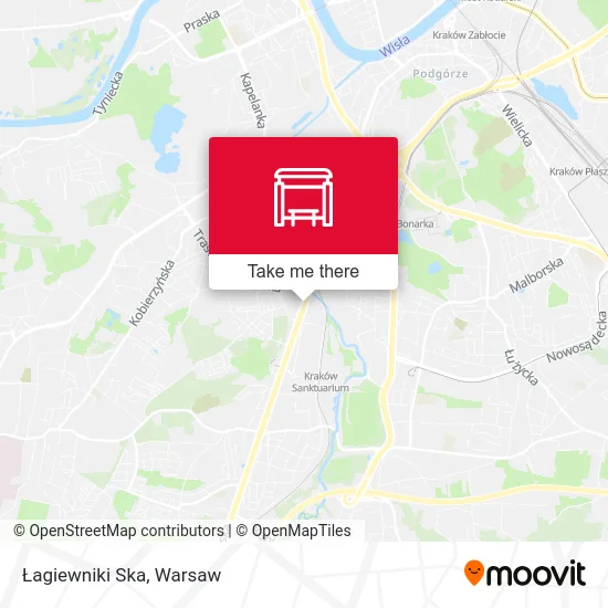 Карта Łagiewniki Ska