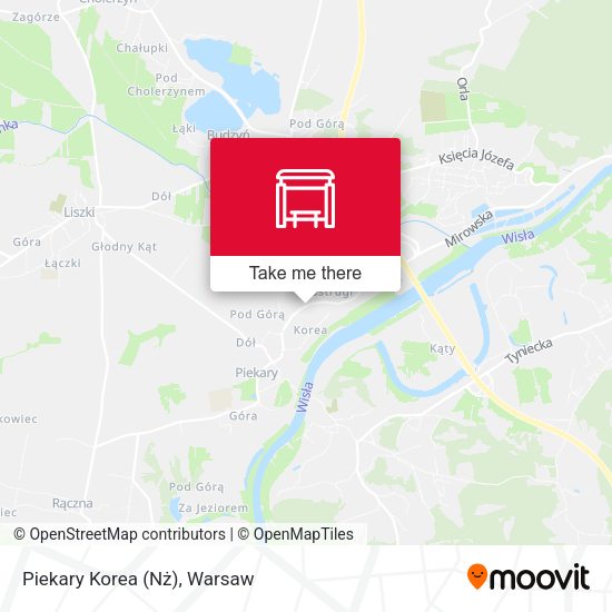 Piekary Korea (Nż) map