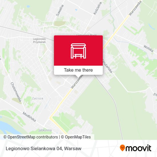 Legionowo Sielankowa 04 map