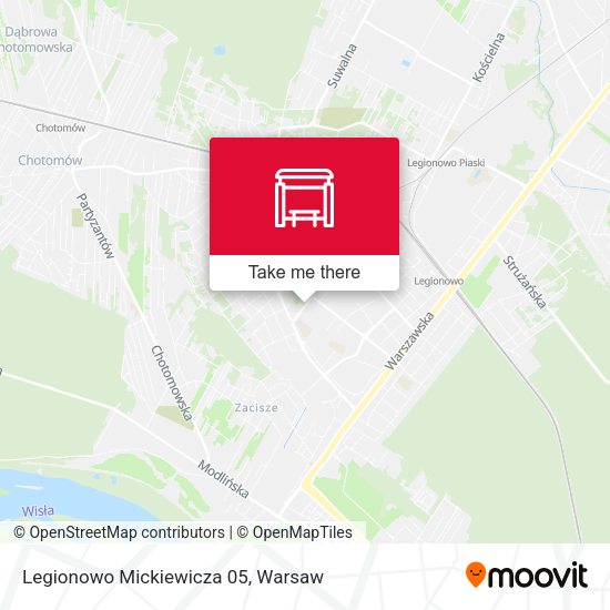 Legionowo Mickiewicza 05 map