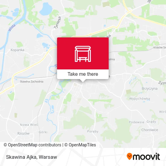 Карта Skawina Ajka