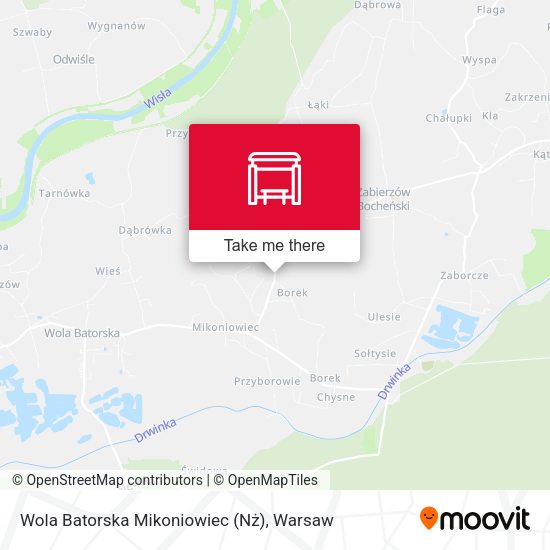 Wola Batorska Mikoniowiec (Nż) map