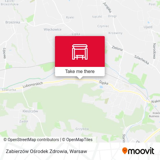 Карта Zabierzów Ośrodek Zdrowia