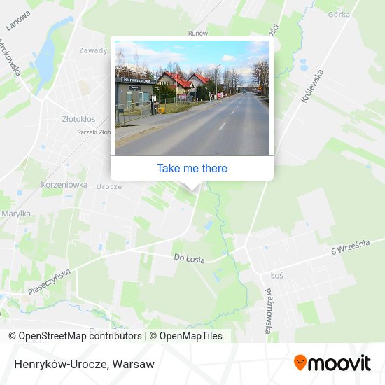 Henryków-Urocze map