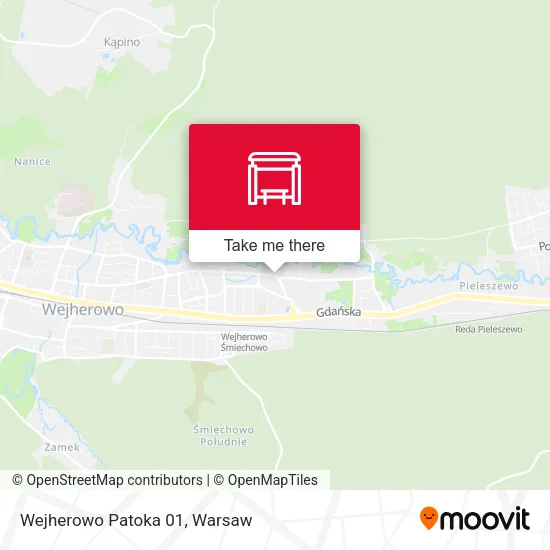 Карта Wejherowo Patoka 01
