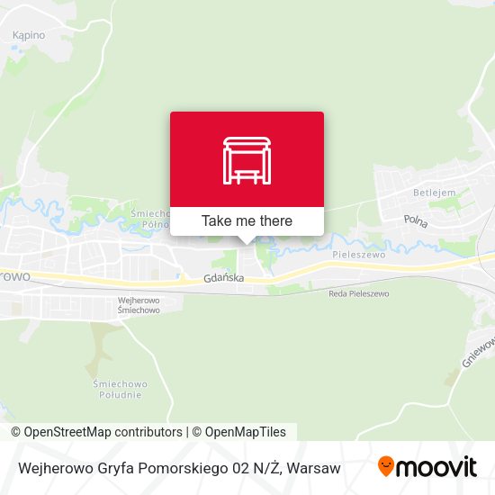 Wejherowo Gryfa Pomorskiego 02 N / Ż map