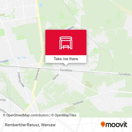 Rembertów-Ratusz map