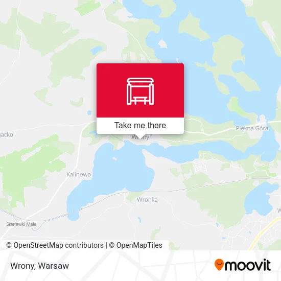 Карта Wrony