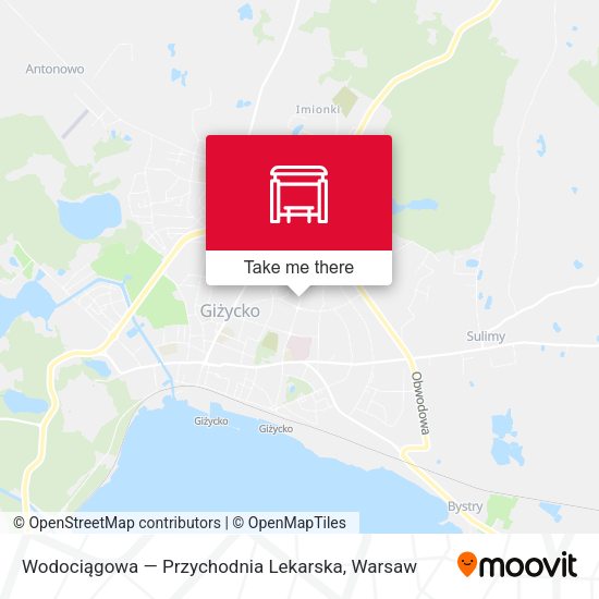 Wodociągowa — Przychodnia Lekarska map