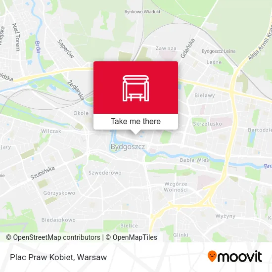 Карта Plac Praw Kobiet