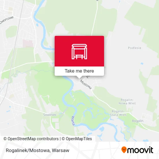 Карта Rogalinek/Mostowa