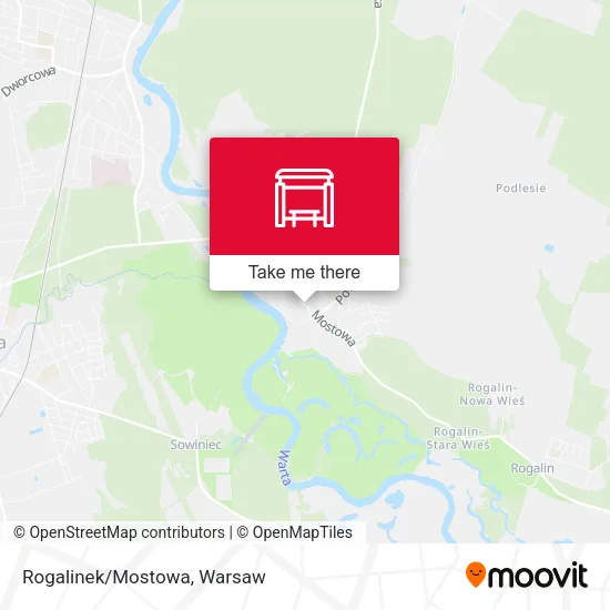 Карта Rogalinek/Mostowa