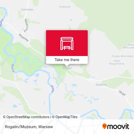 Карта Rogalin/Muzeum
