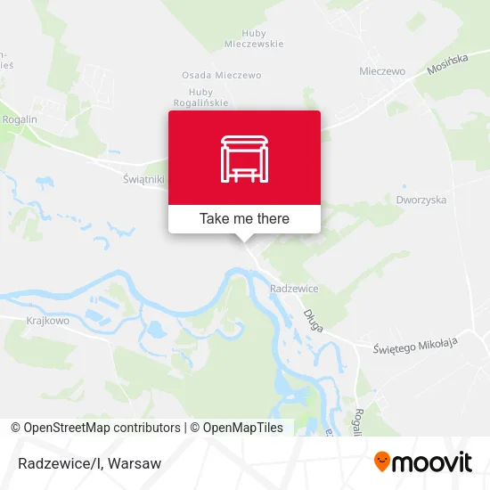 Карта Radzewice/I