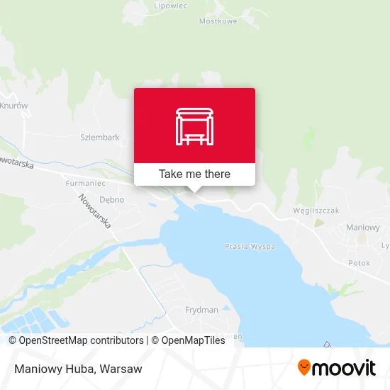 Maniowy Huba map