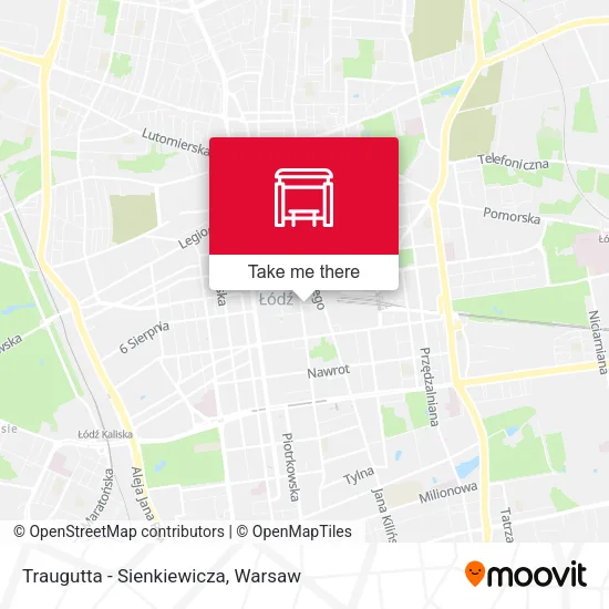 Карта Traugutta - Sienkiewicza