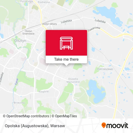 Opolska (Augustowska) map