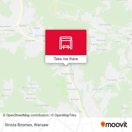 Карта Stróża Bzomex