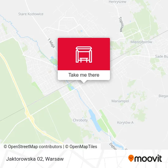 Карта Jaktorowska 02