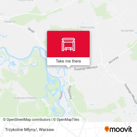 Карта Trzykolne Młyny/
