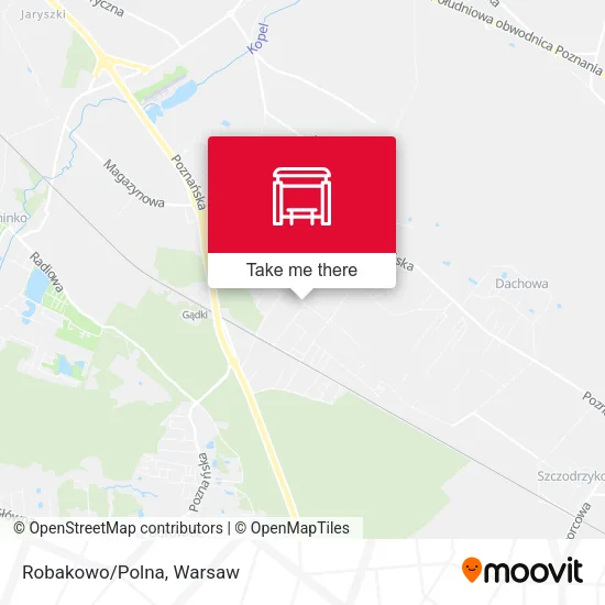 Карта Robakowo/Polna