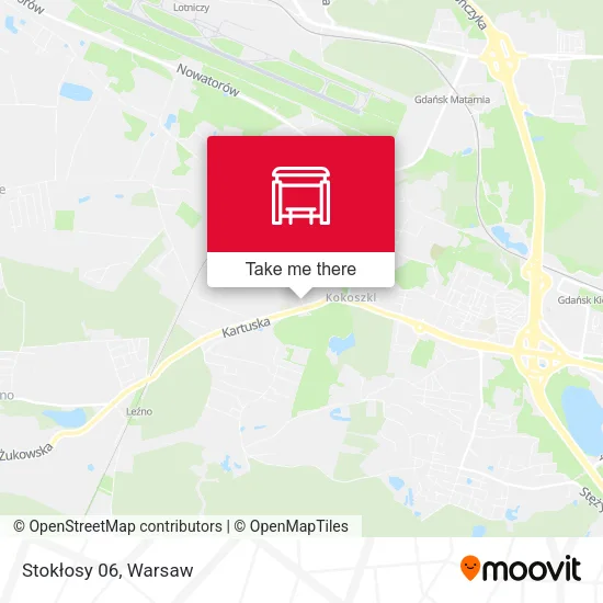 Карта Stokłosy 06