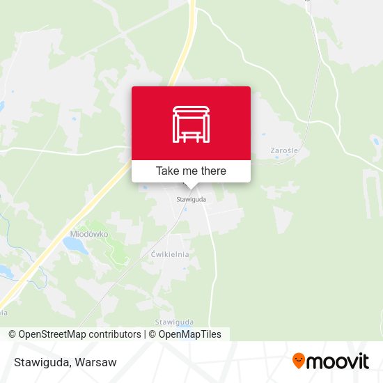 Карта Stawiguda