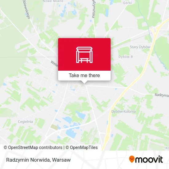 Карта Radzymin Norwida