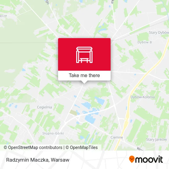 Карта Radzymin Maczka