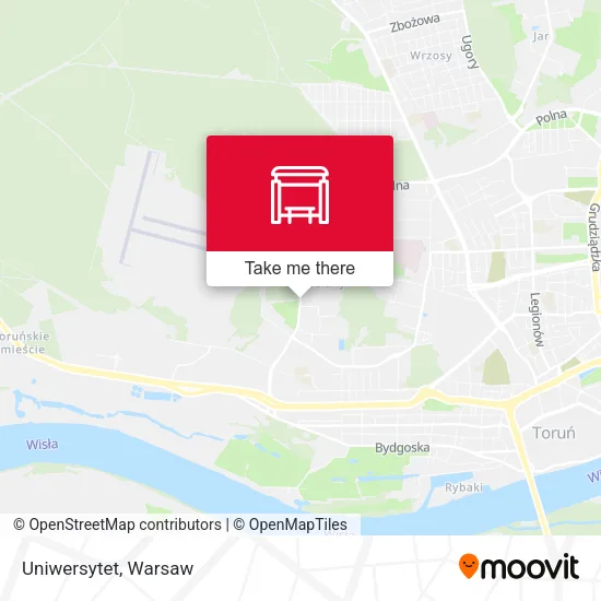 Карта Uniwersytet