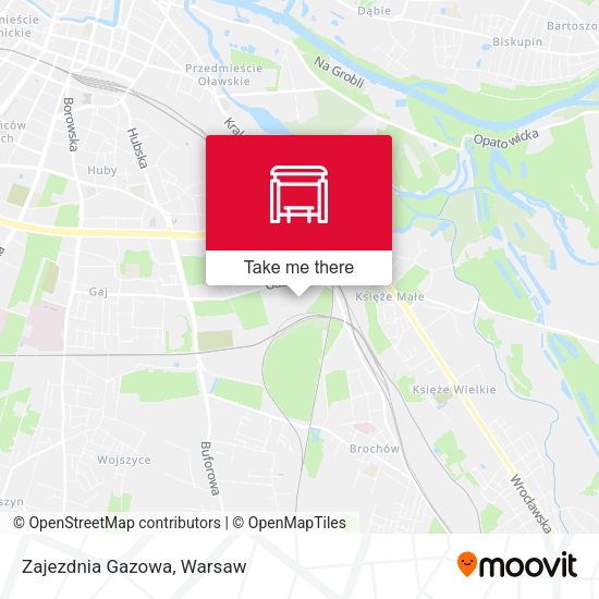 Карта Zajezdnia Gazowa