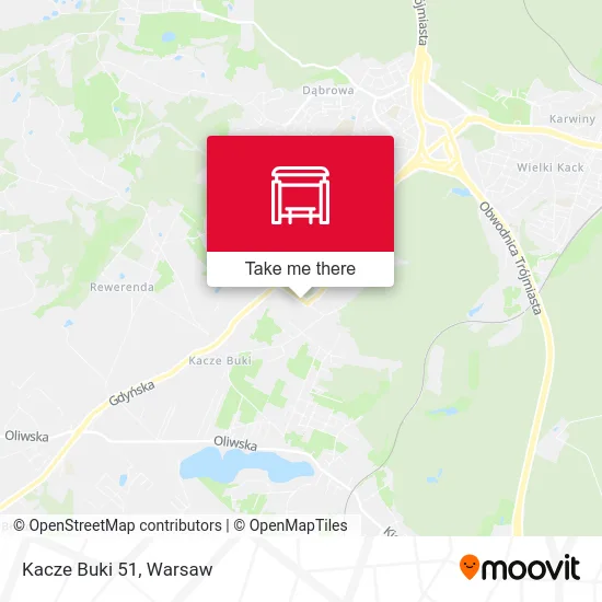 Карта Kacze Buki 51