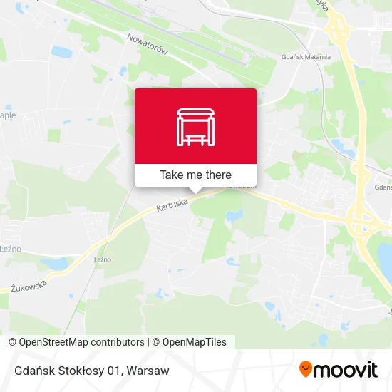Карта Gdańsk Stokłosy 01