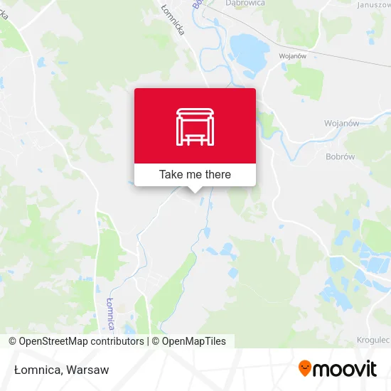 Карта Łomnica