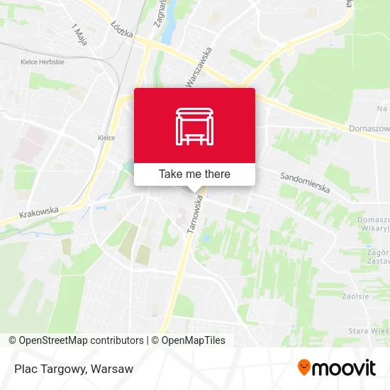 Карта Plac Targowy