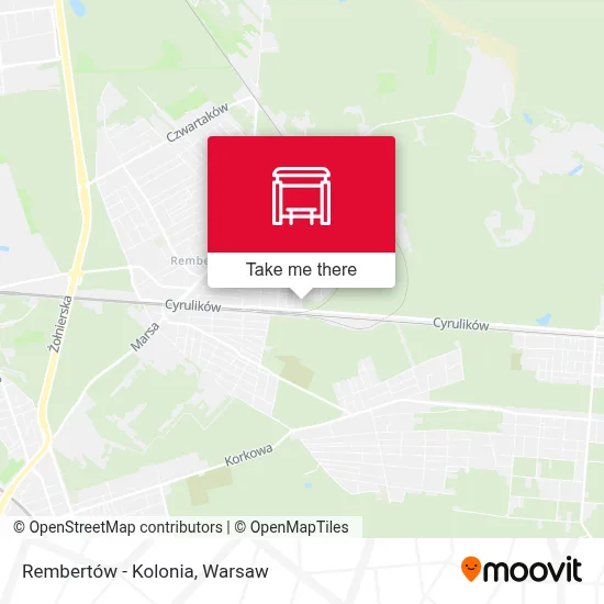 Rembertów - Kolonia map