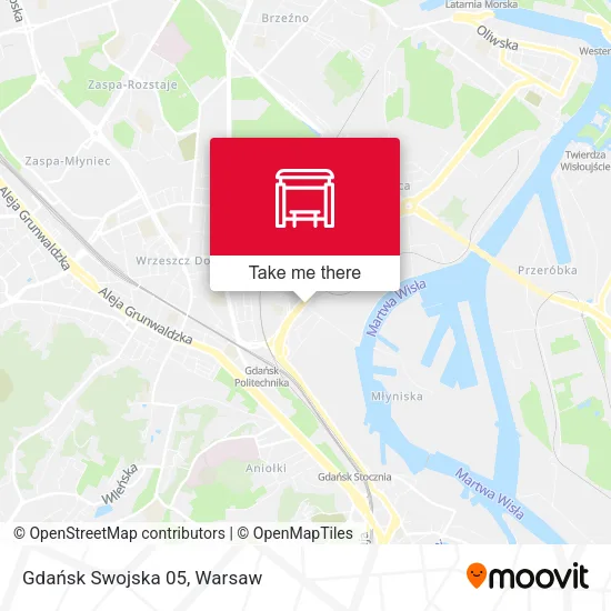 Карта Gdańsk Swojska 05