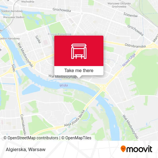 Карта Algierska