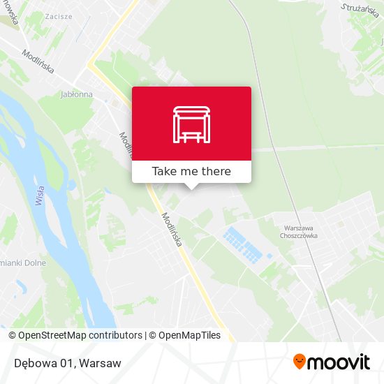 Dębowa map