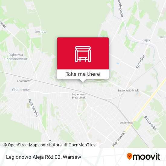 Legionowo Aleja Róż 02 map