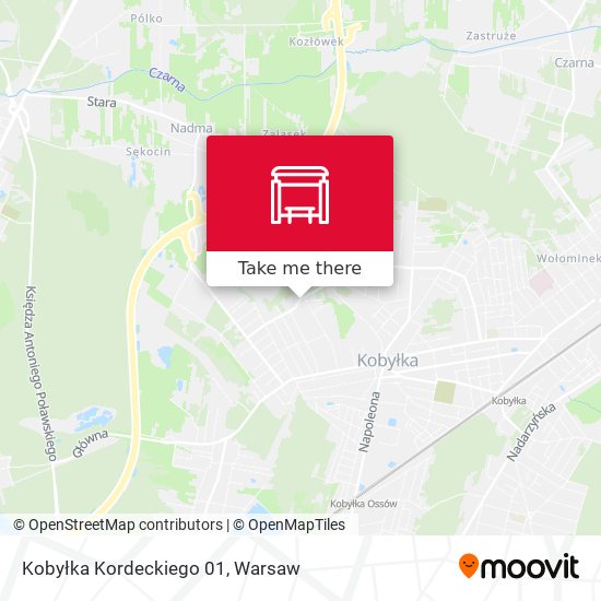 Карта Kobyłka Kordeckiego 01