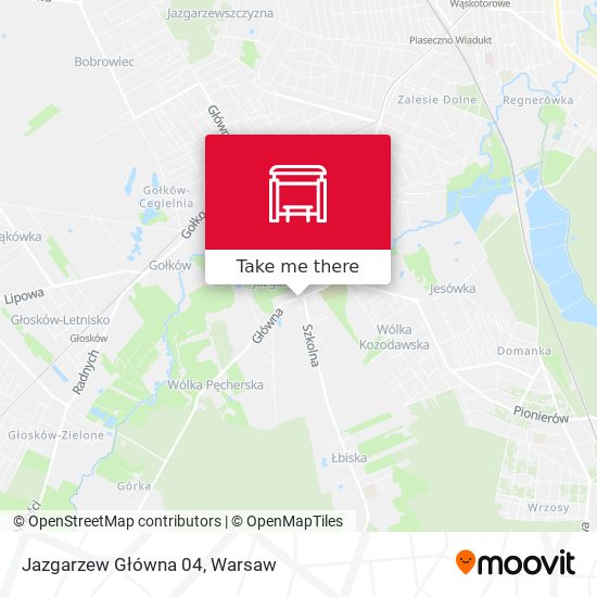 Jazgarzew Główna 04 map