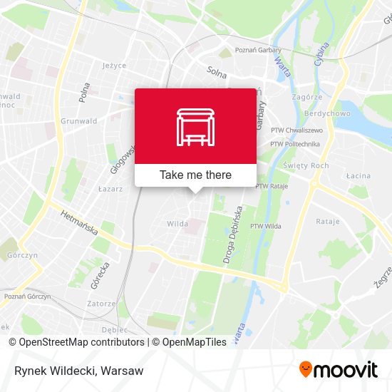 Карта Rynek Wildecki