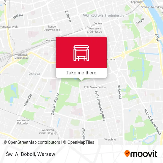 Карта Św. A. Boboli