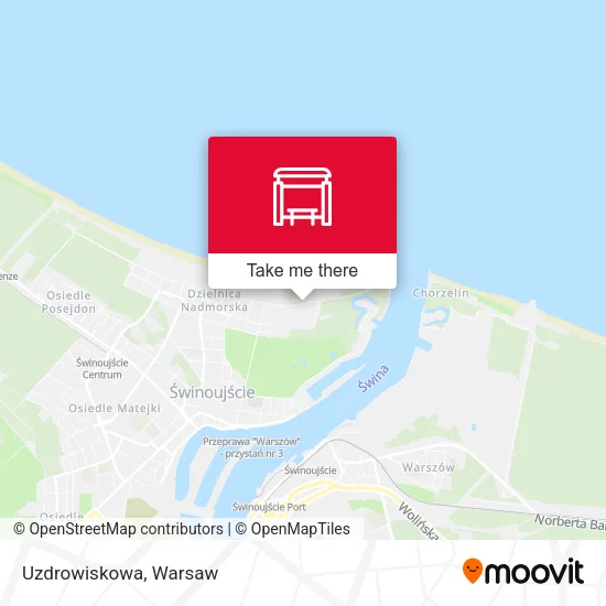Карта Uzdrowiskowa
