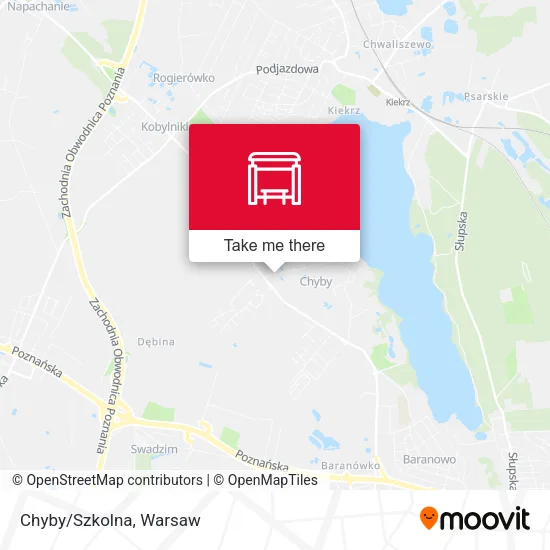 Карта Chyby/Szkolna