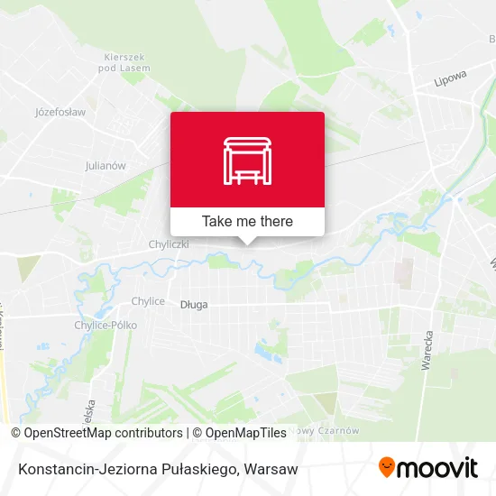 Карта Konstancin-Jeziorna Pułaskiego