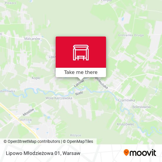 Карта Lipowo Młodzieżowa 01