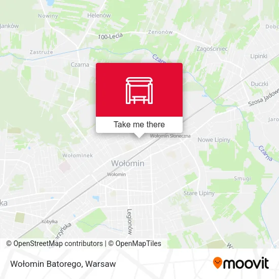Карта Wołomin Batorego